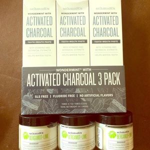 Schmidt’s lot toothpastes and natural deodorants